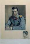 Rundaltsov Mikhail Victorovich Portrait of Emperor Nicholas II with Remarque-Portrait of Tsarevich Alexei Nikolayevich  - Hermitage